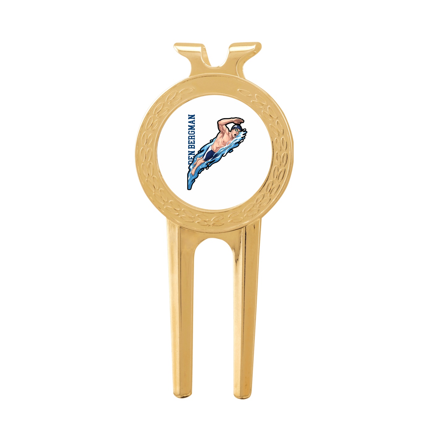 Divot Tool with Ball Marker — Name Vertical in Classic