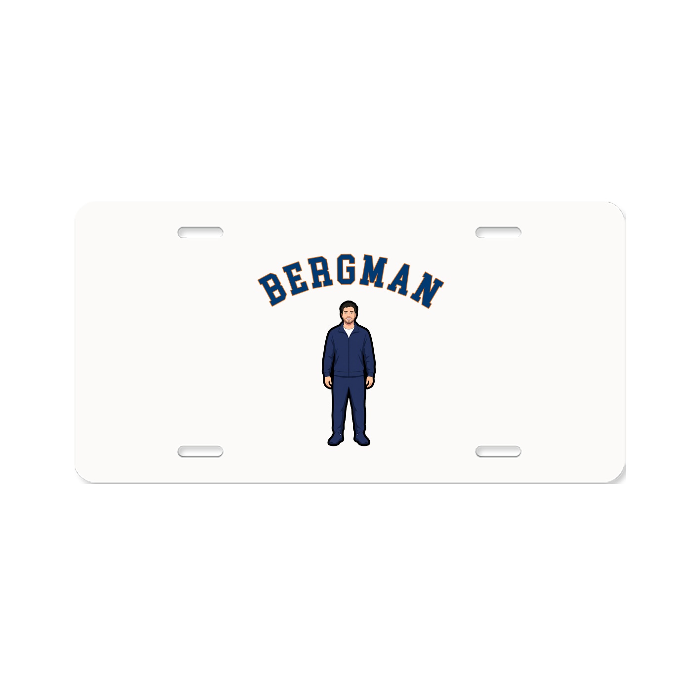 License Plate — Shirsey Arch in Classic
