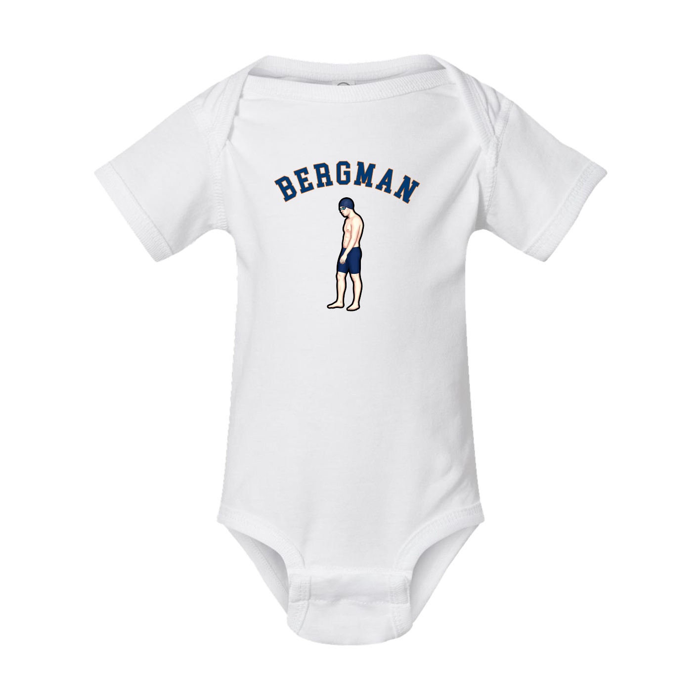 Baby Onesie — Shirsey Arch in White
