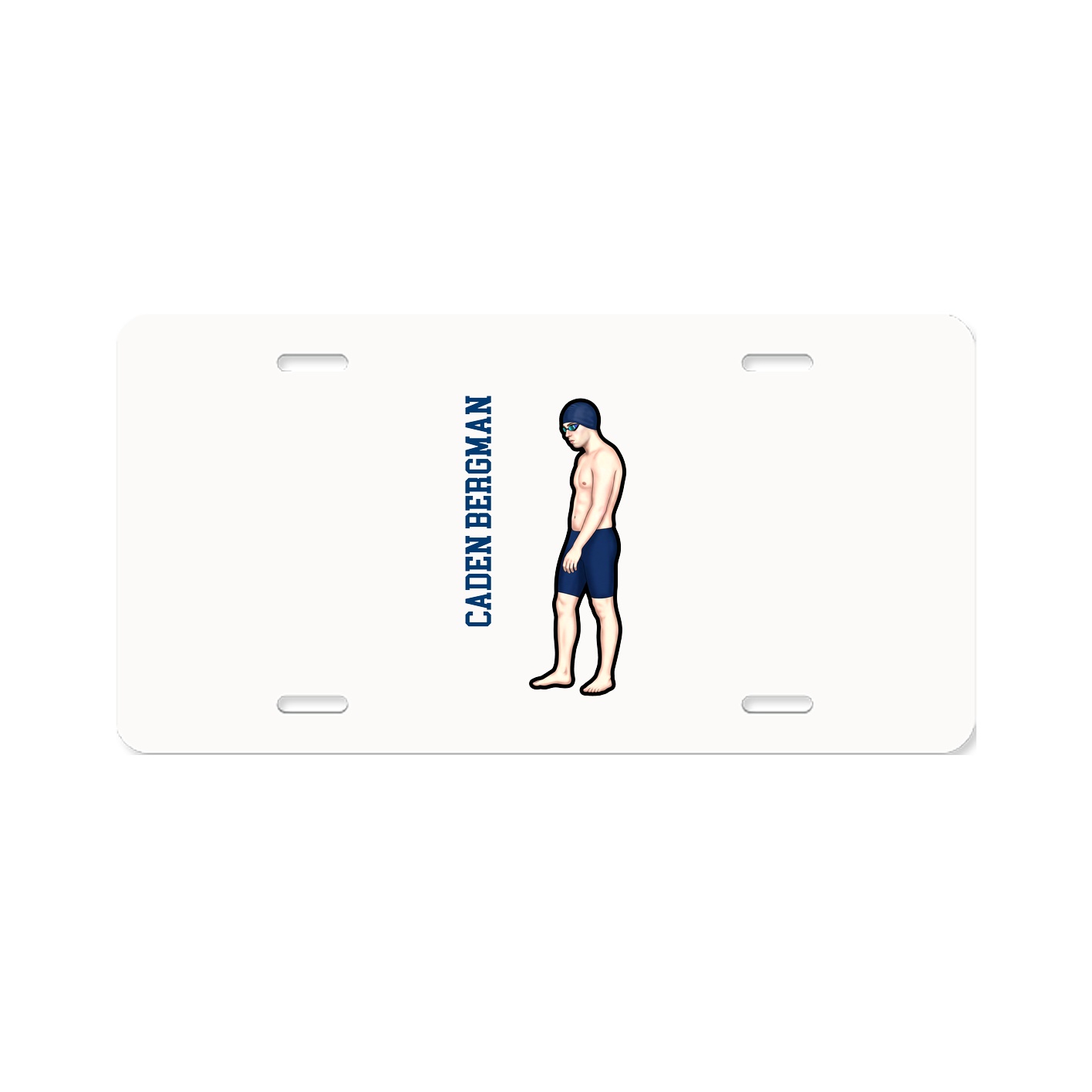 Aluminum License Plate