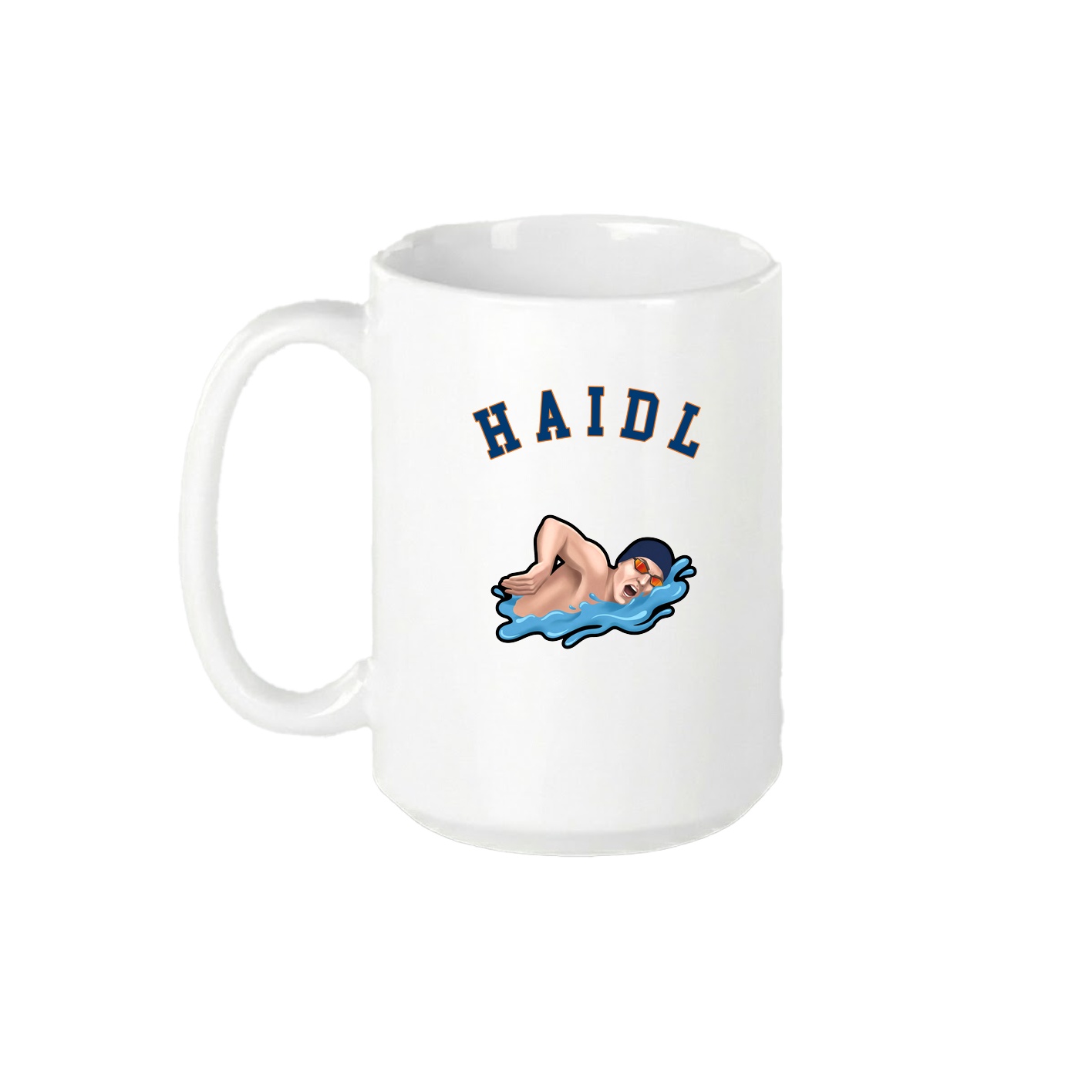 15oz Coffee Mug — Shirsey Arch in White