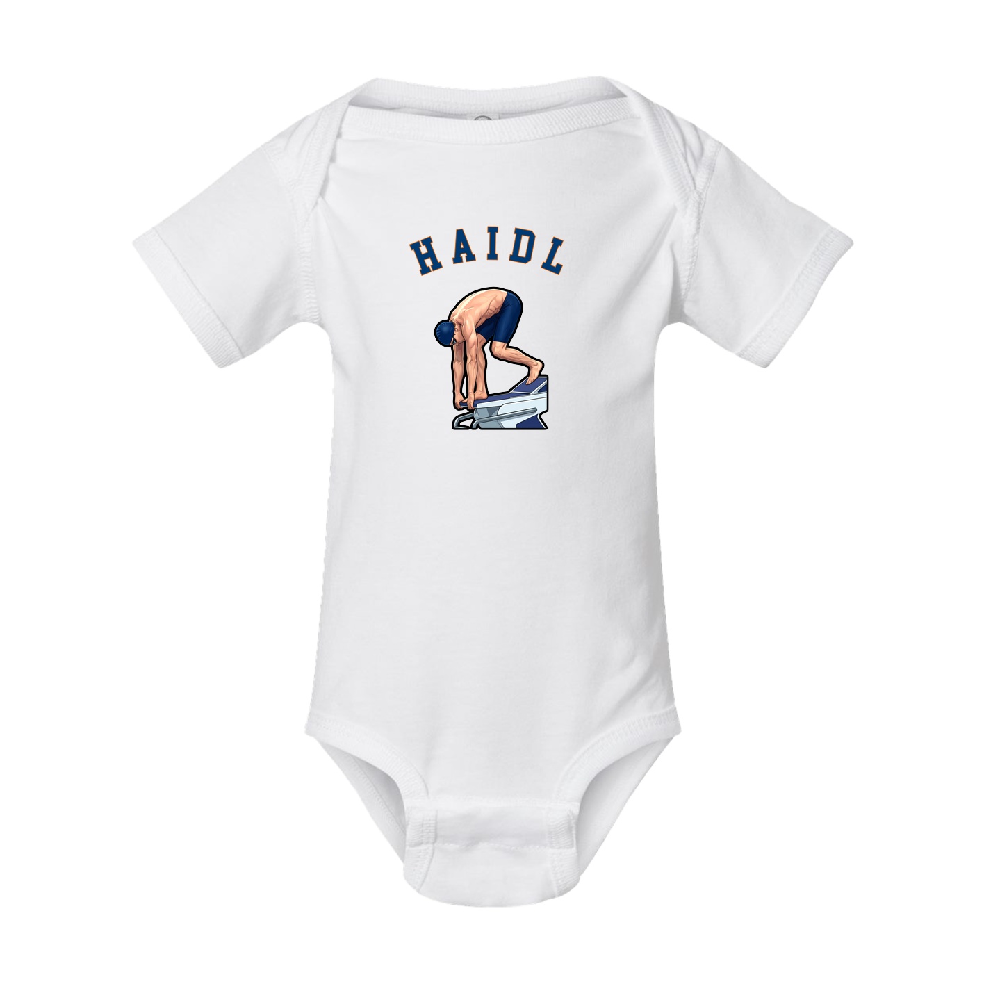 Baby Onesie — Shirsey Arch in White