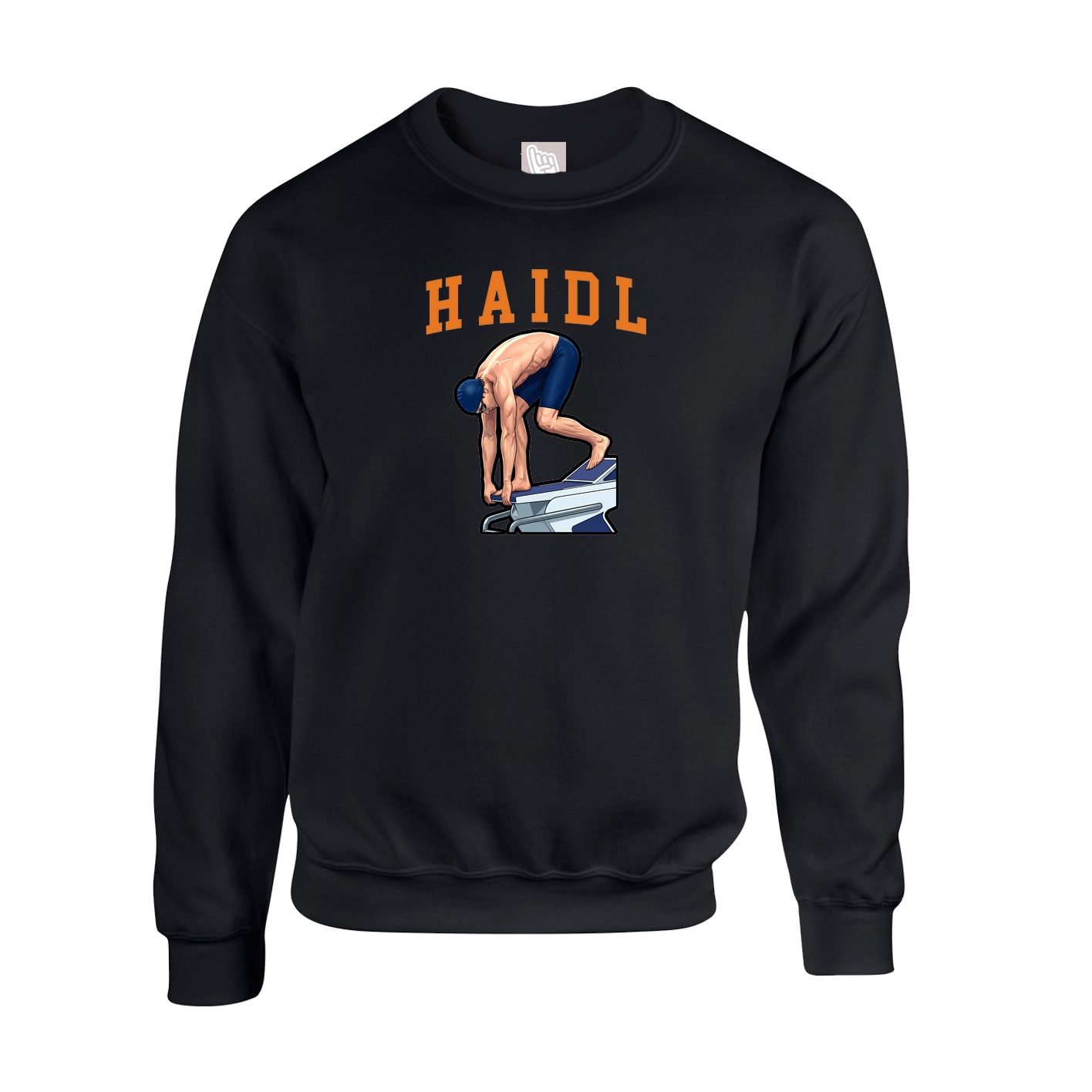 Fleece Crew — Shirsey in Black