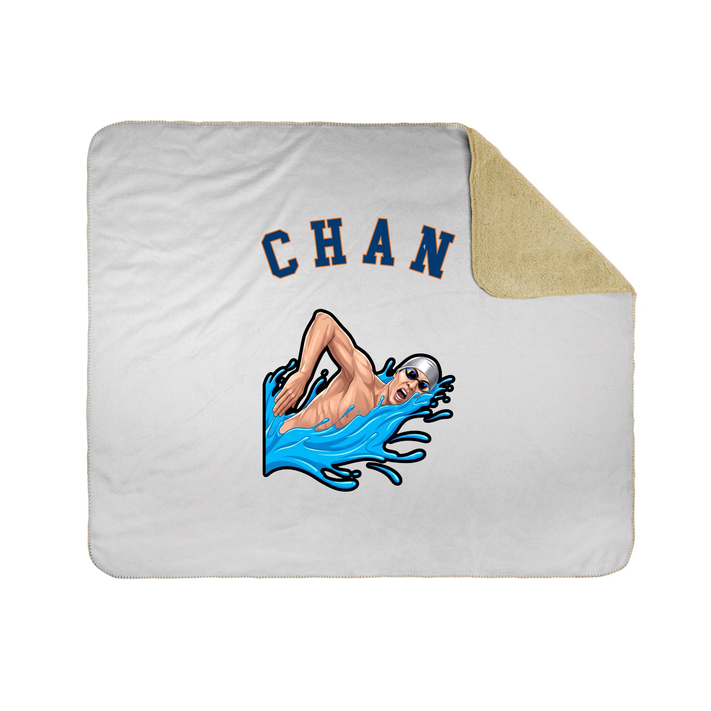 Throw Blanket — Shirsey Arch in White