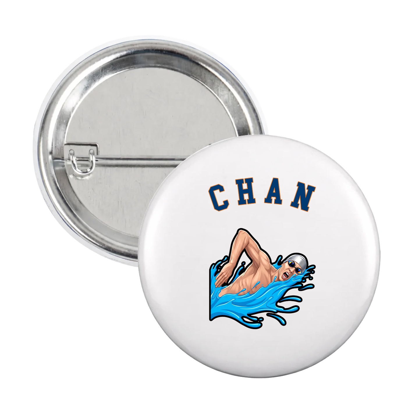 Game Day Button — Shirsey Arch in White