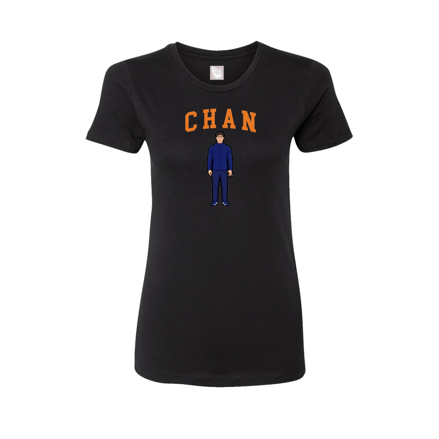 Fitted Women's Tee — Shirsey in Black