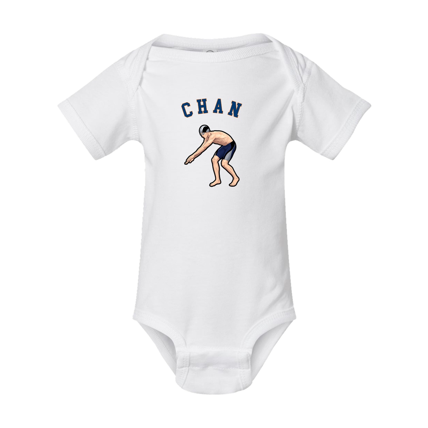 Baby Onesie — Shirsey Arch in White