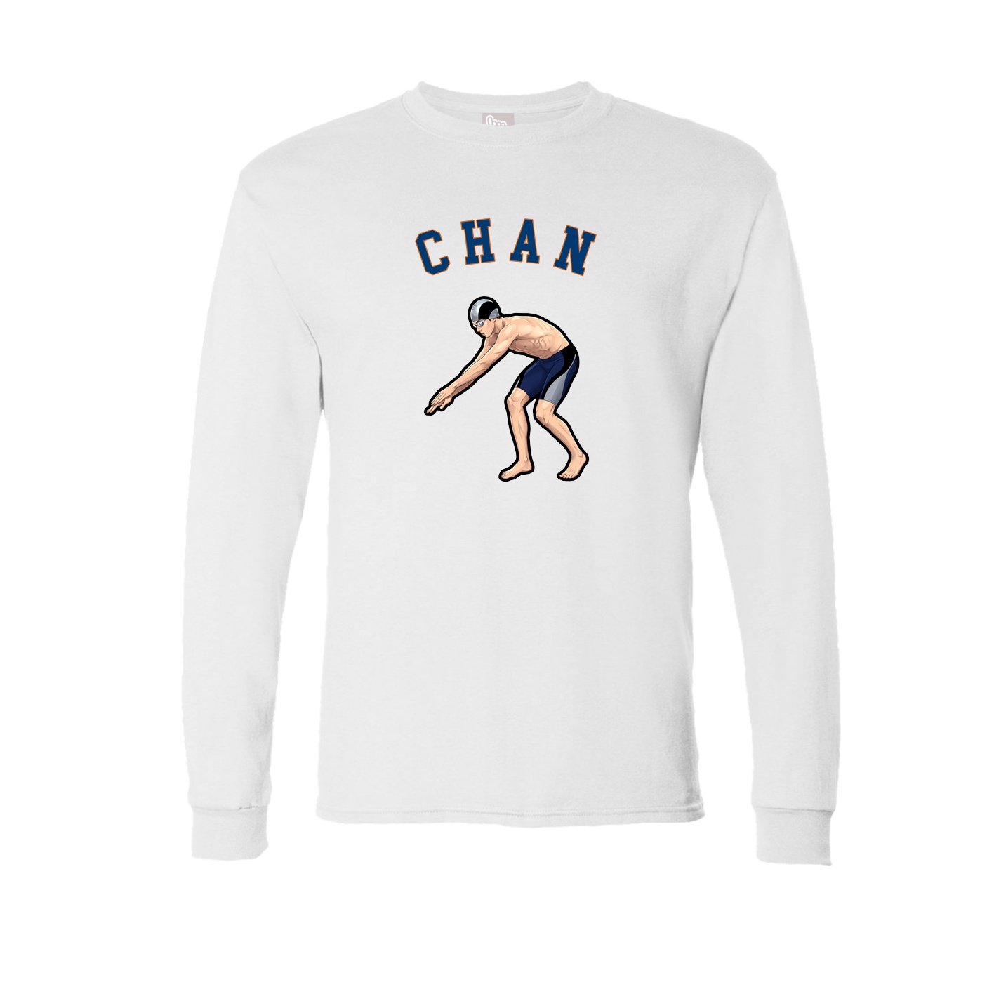 Long Sleeve Tee — Shirsey Arch in White