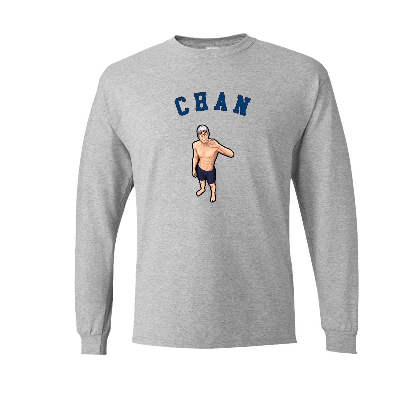 Long Sleeve Tee — Shirsey Arch in Grey
