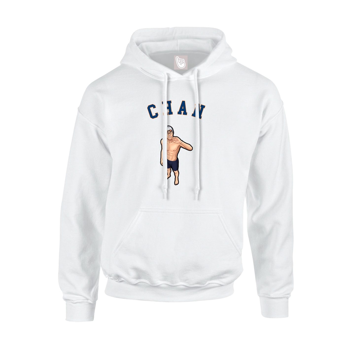 Hoodie — Shirsey Arch in White