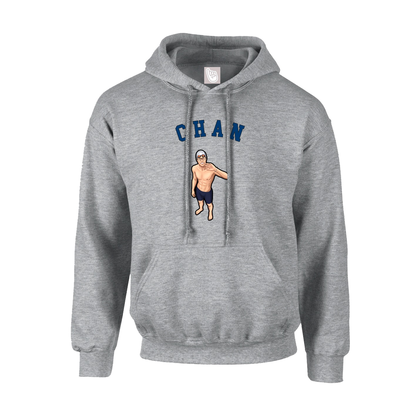 Youth Hoodie — Shirsey Arch in Grey