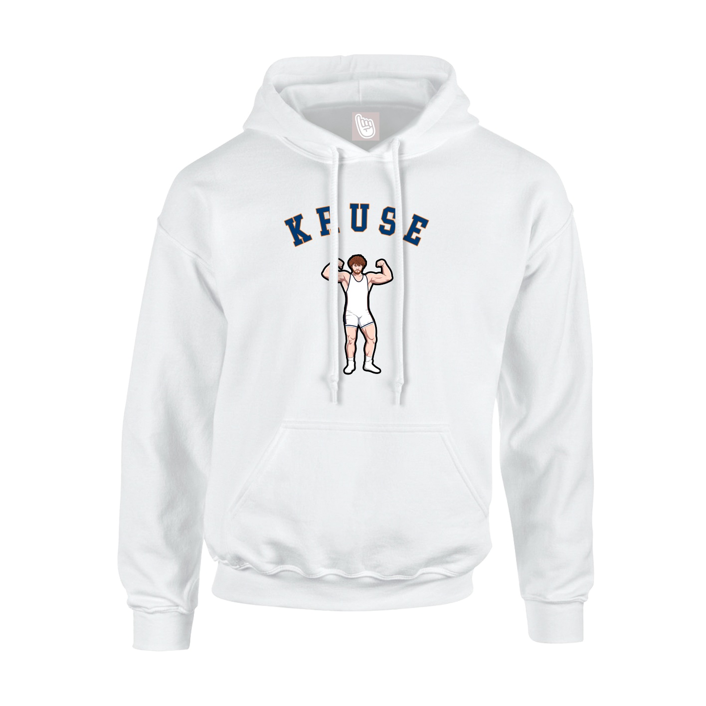 Hoodie — Shirsey Arch in White