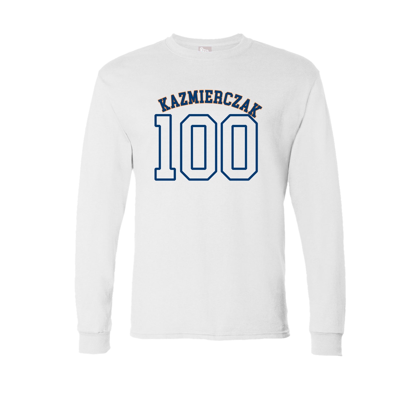 Long Sleeve Tee — Shirsey Arch in White