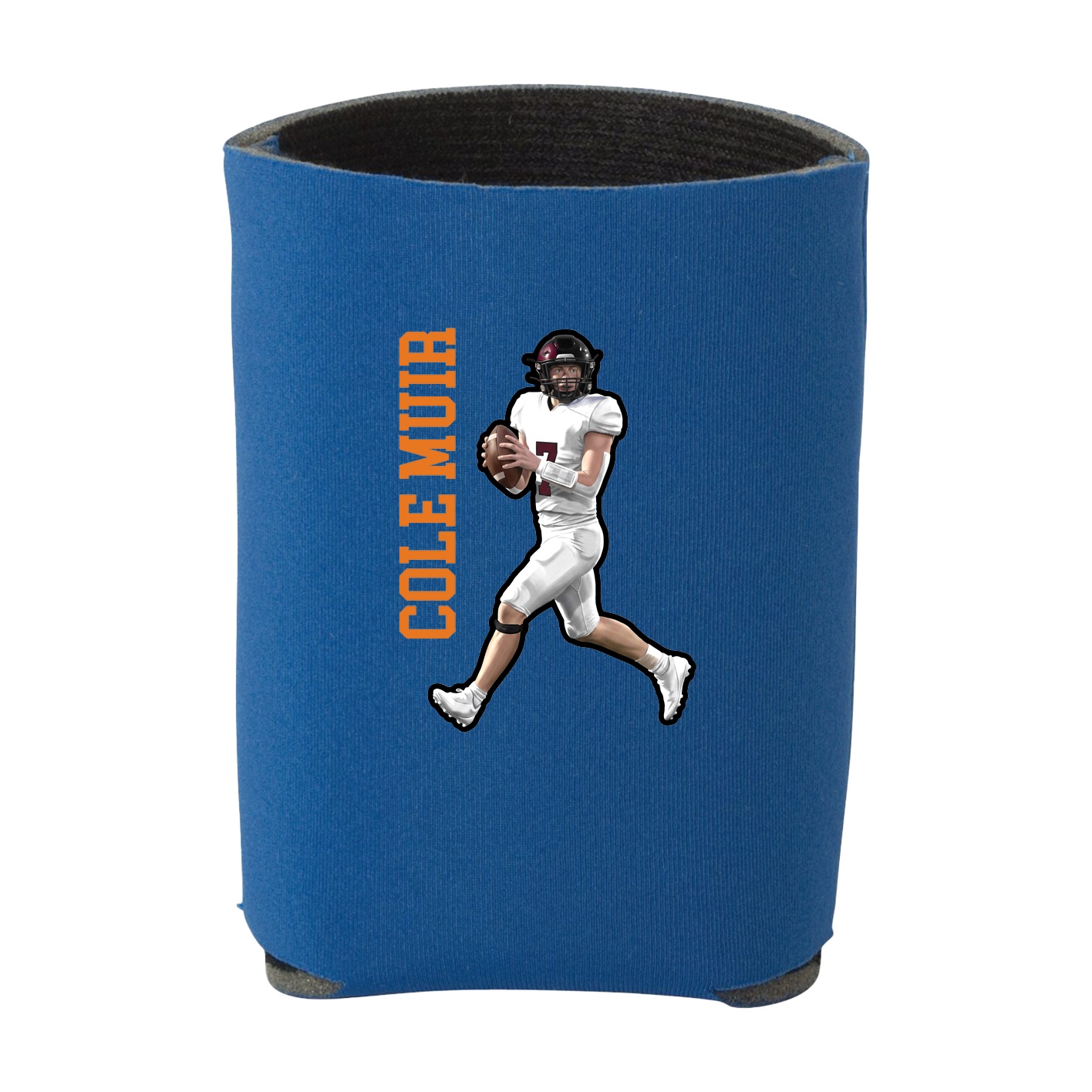 Can Holder — Name Vertical in Royal