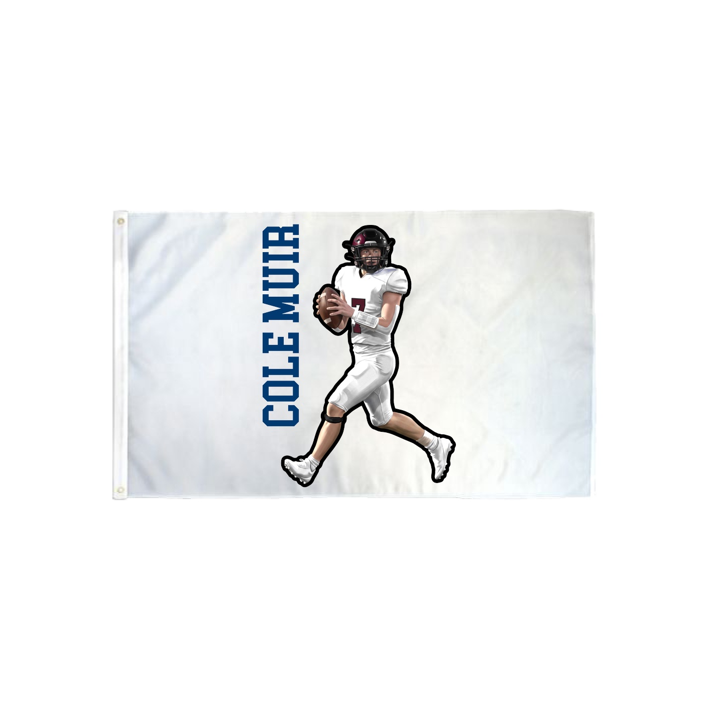 3x5 Flag — Name Vertical in Classic