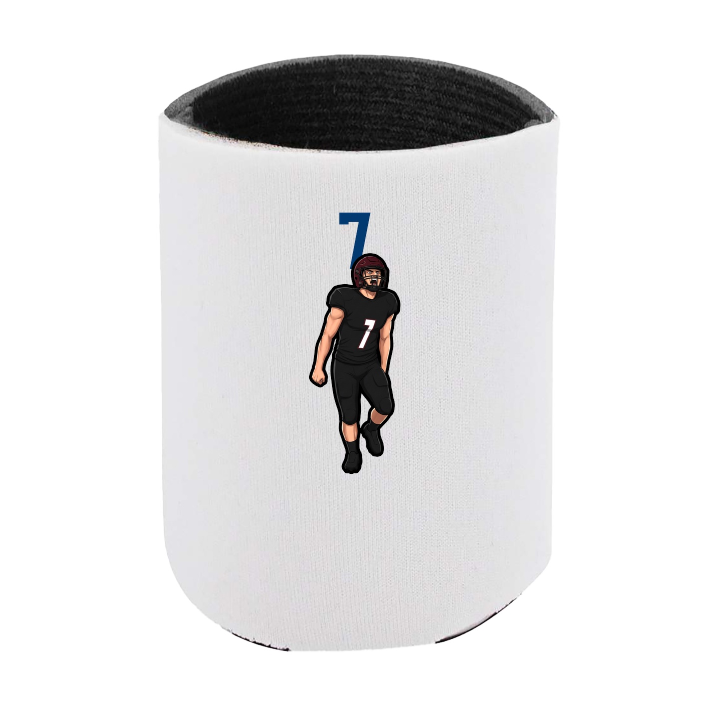 Can Holder — Number Top in White