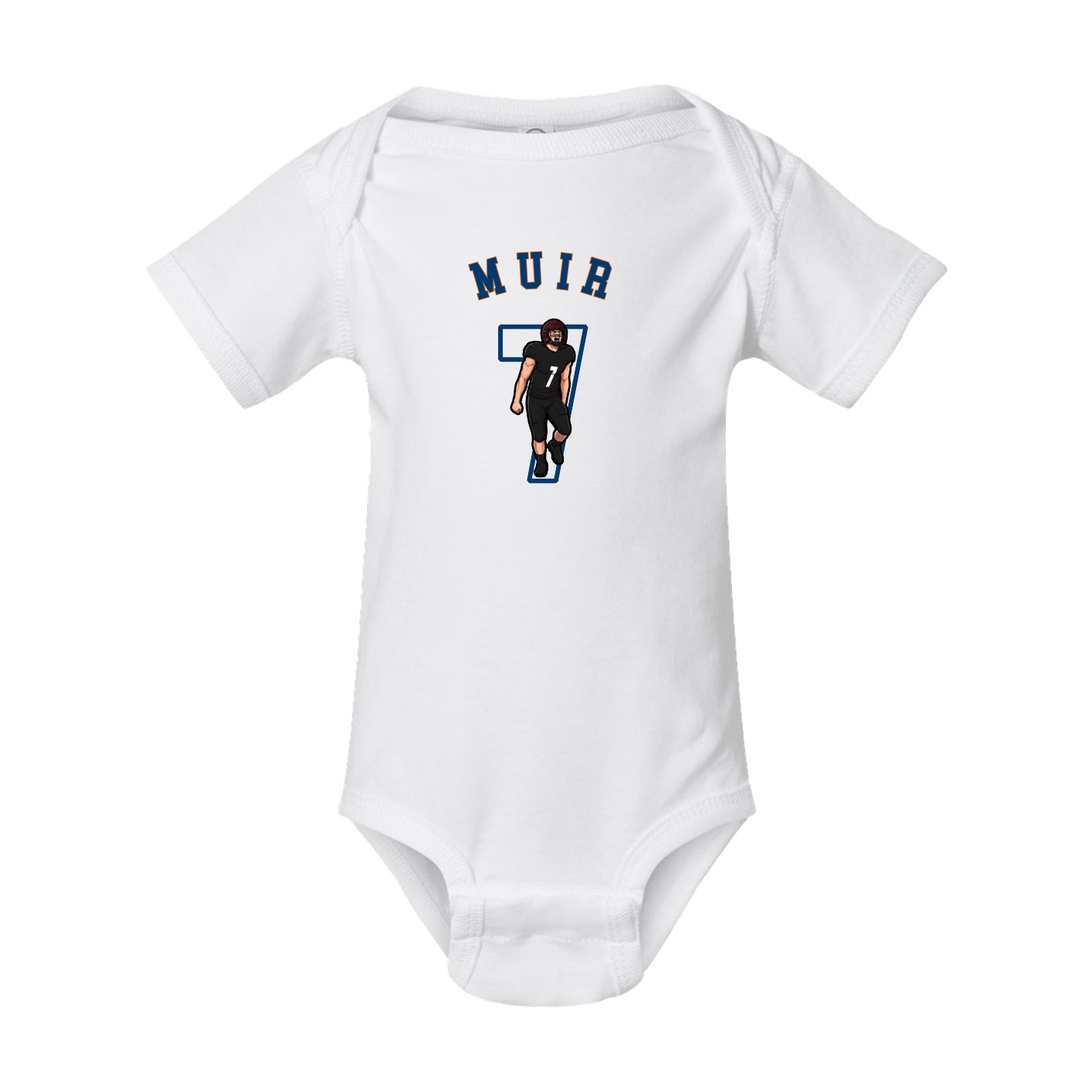 Baby Onesie — Shirsey Arch in White