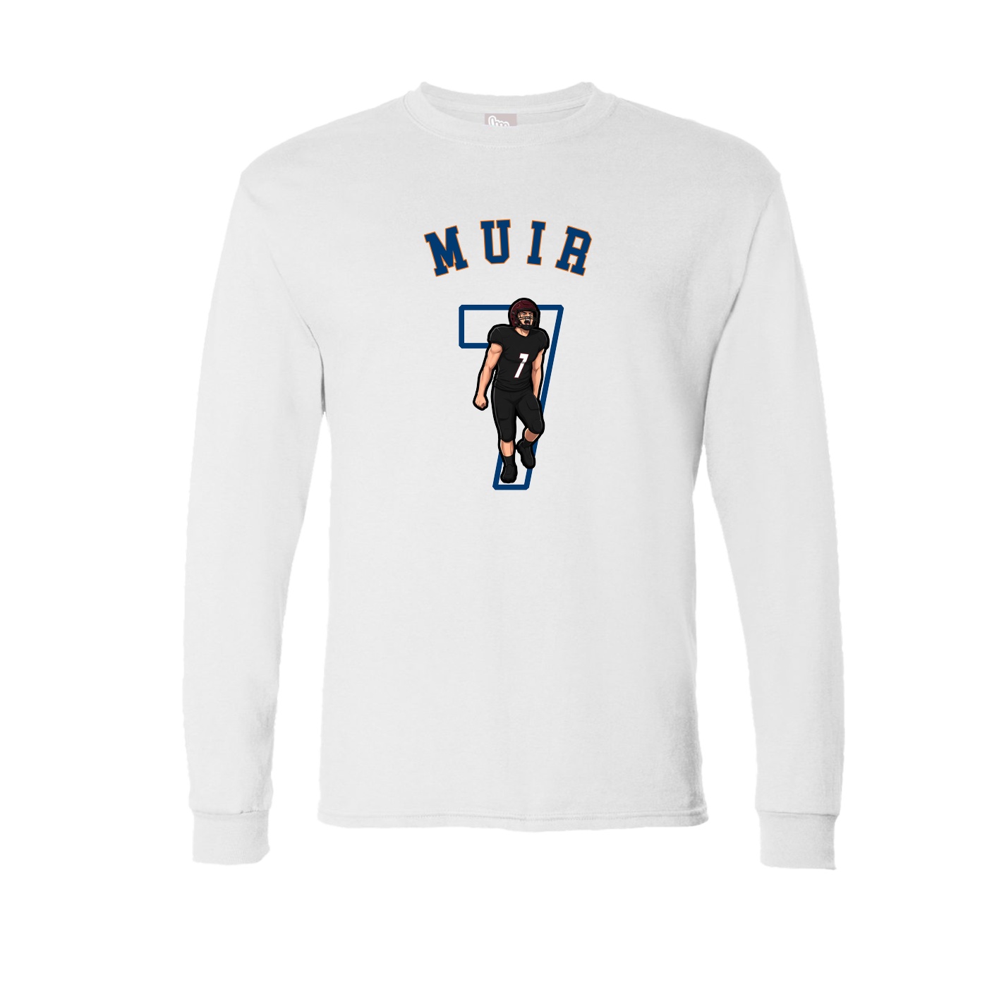 Long Sleeve Tee — Shirsey Arch in White