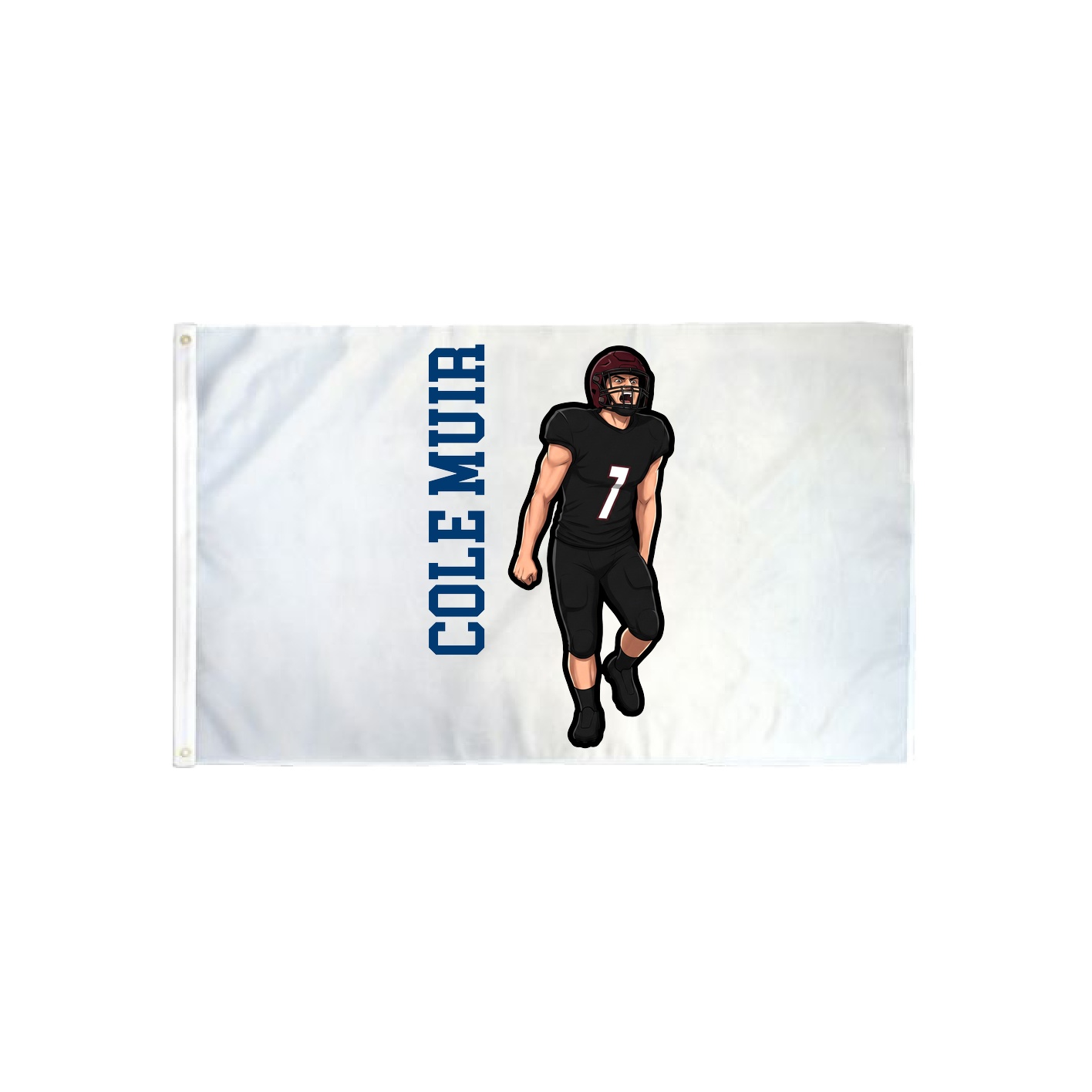 3x5 Flag — Name Vertical in Classic