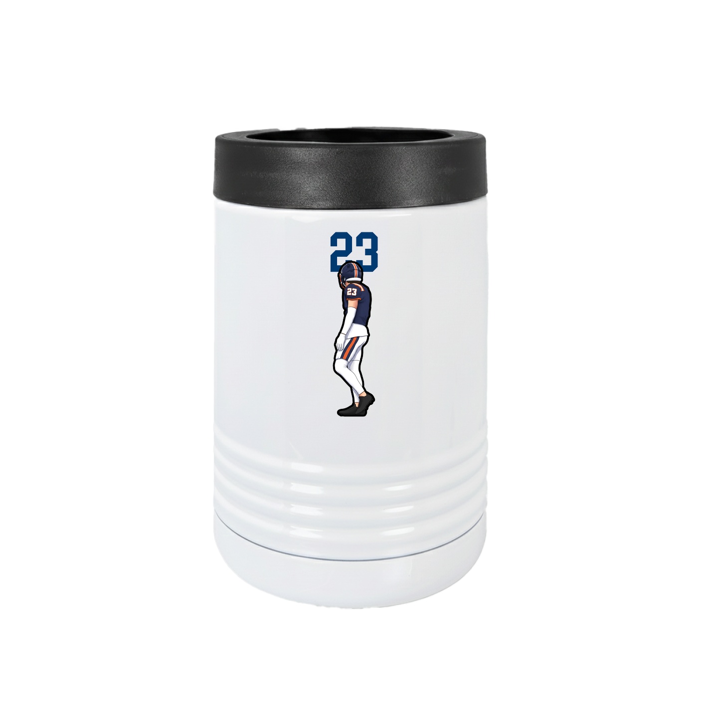 Beverage Holder — Number Top in White