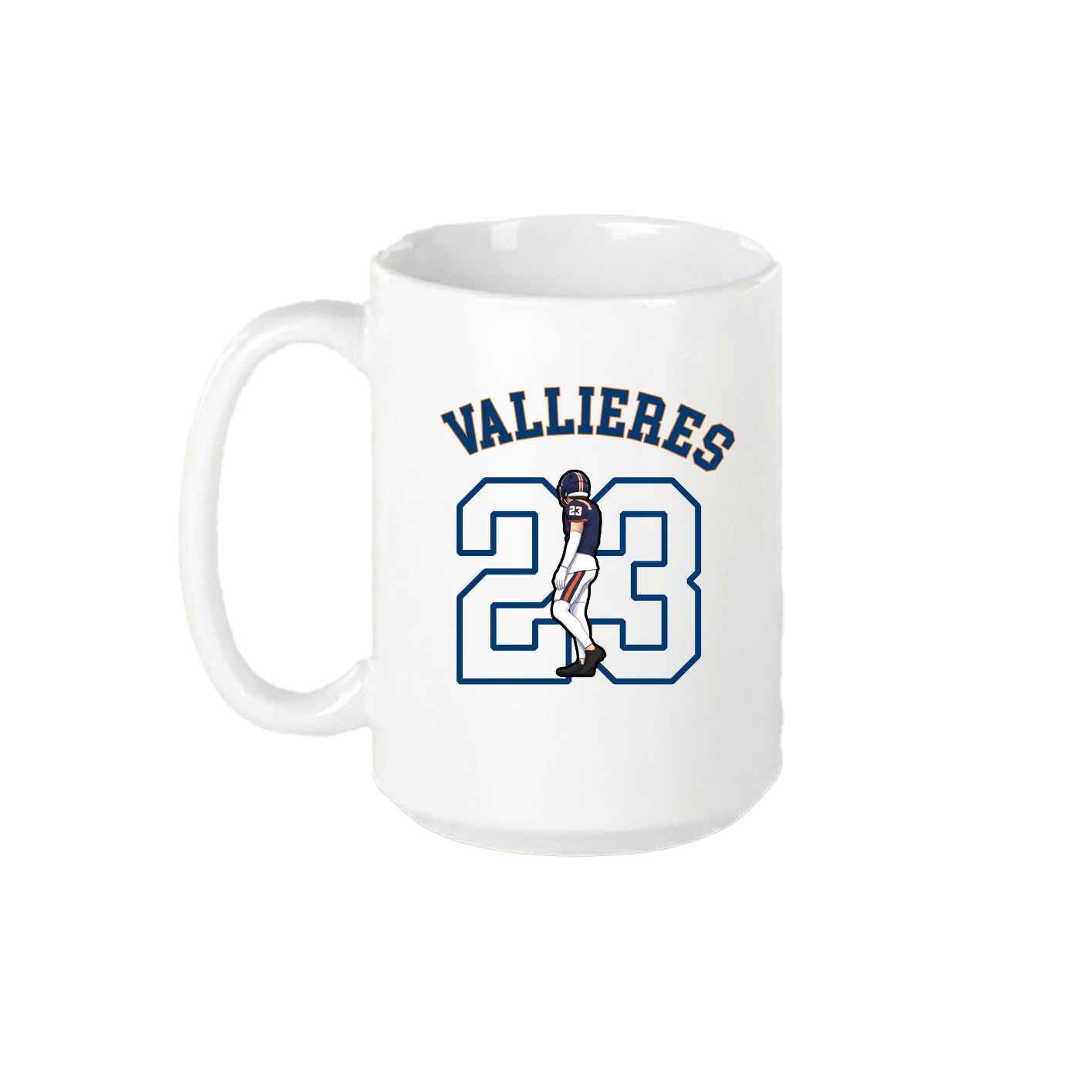 15oz Coffee Mug — Shirsey Arch in White