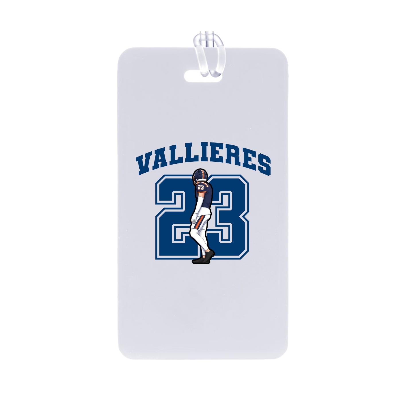 Bag Tag — Number in Classic