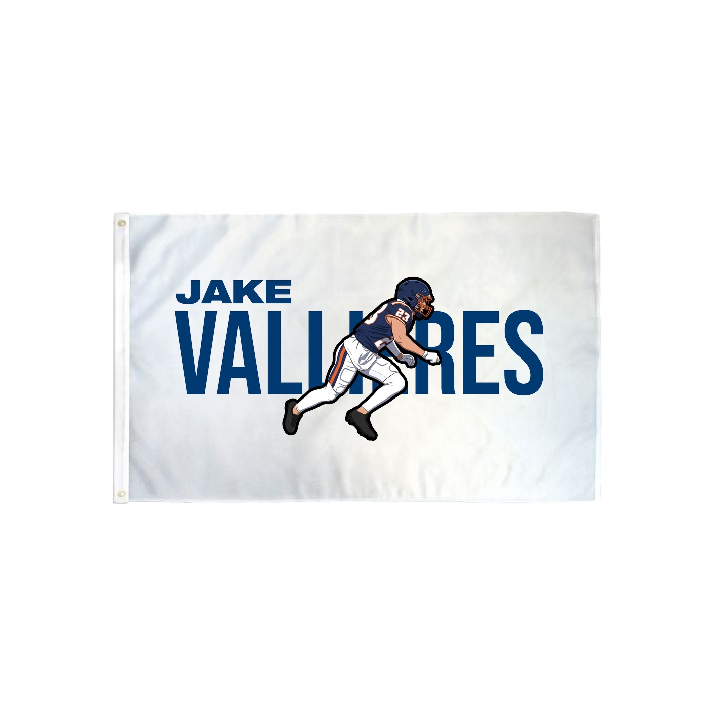 3x5 Flag — Player Name in Classic