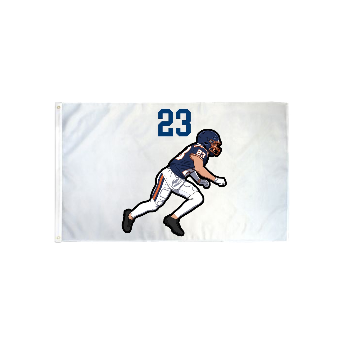 3x5 Flag — Number Top in Classic