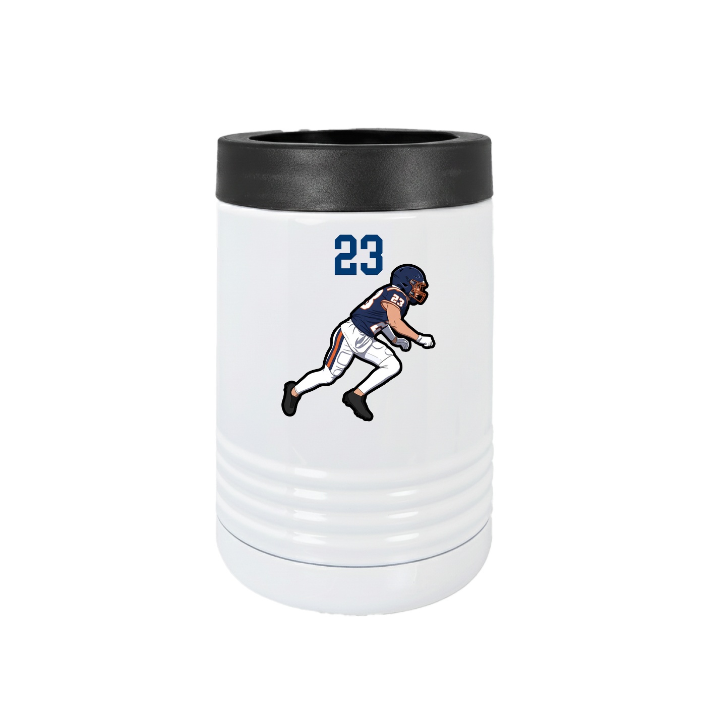 Beverage Holder — Number Top in White