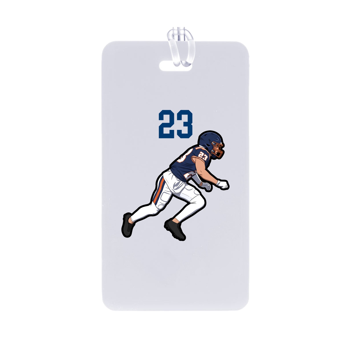 Bag Tag — Number Top in Classic