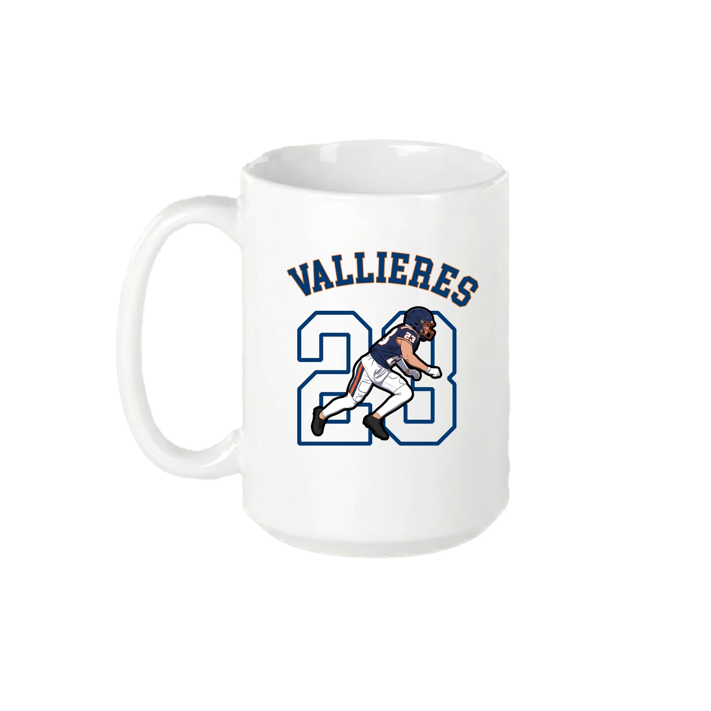 15oz Coffee Mug — Shirsey Arch in White