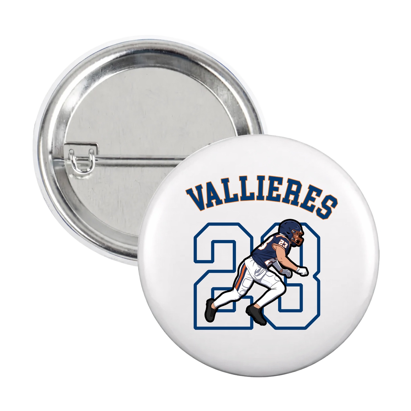 Game Day Button — Shirsey Arch in White