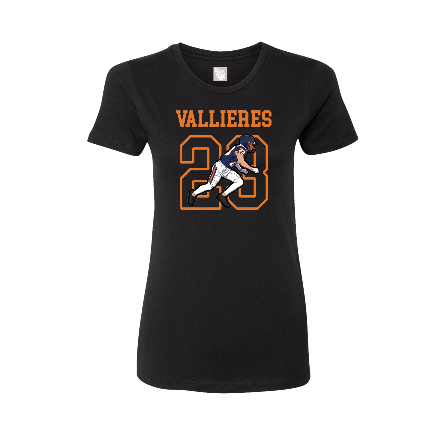 Fitted Women's Tee — Shirsey in Black