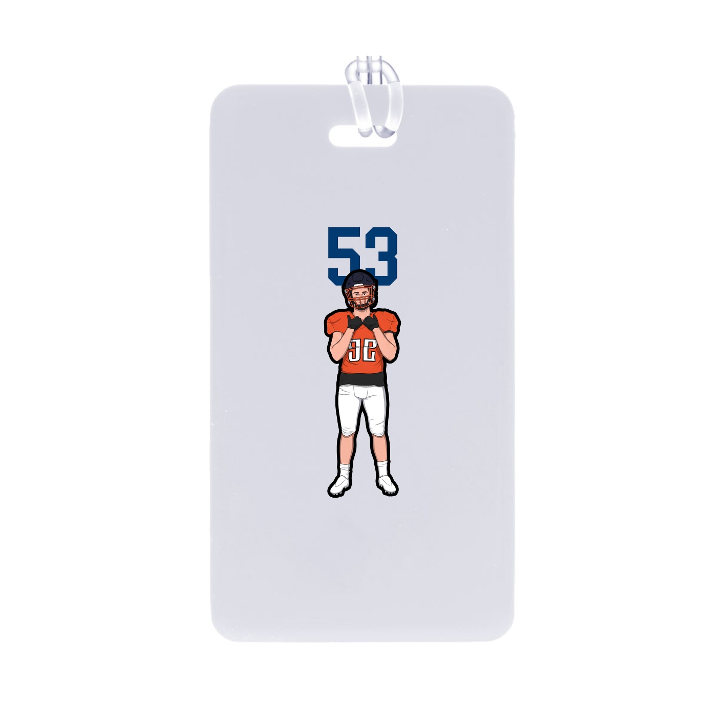 Bag Tag — Number Top in Classic