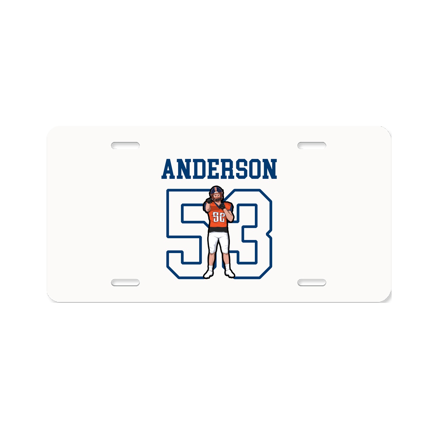 License Plate — Shirsey in Classic