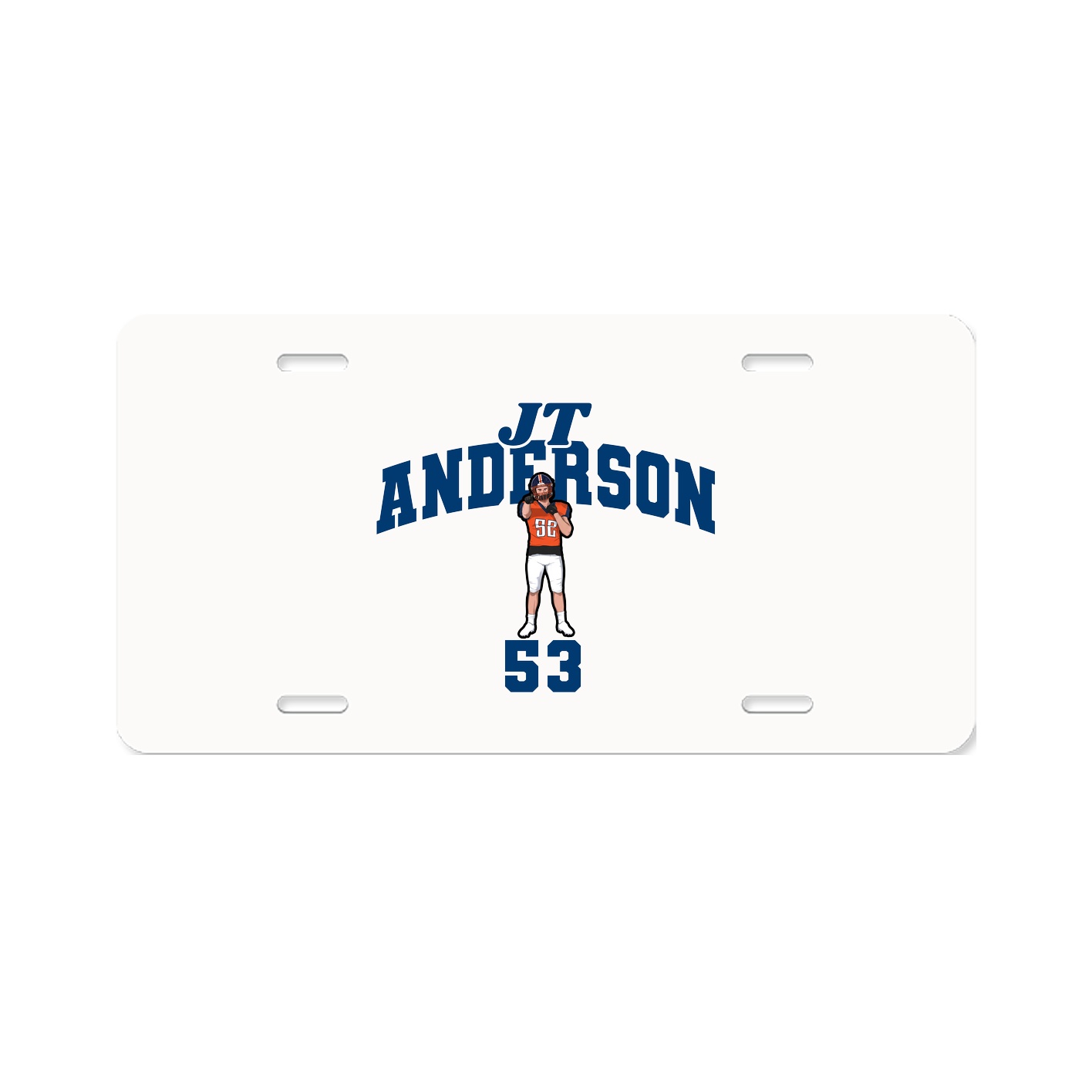 License Plate — Signature Arch in Classic