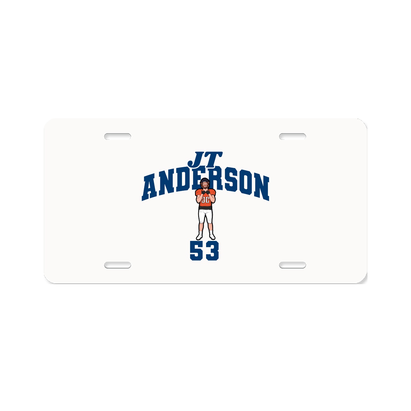 License Plate — Signature Arch in Classic