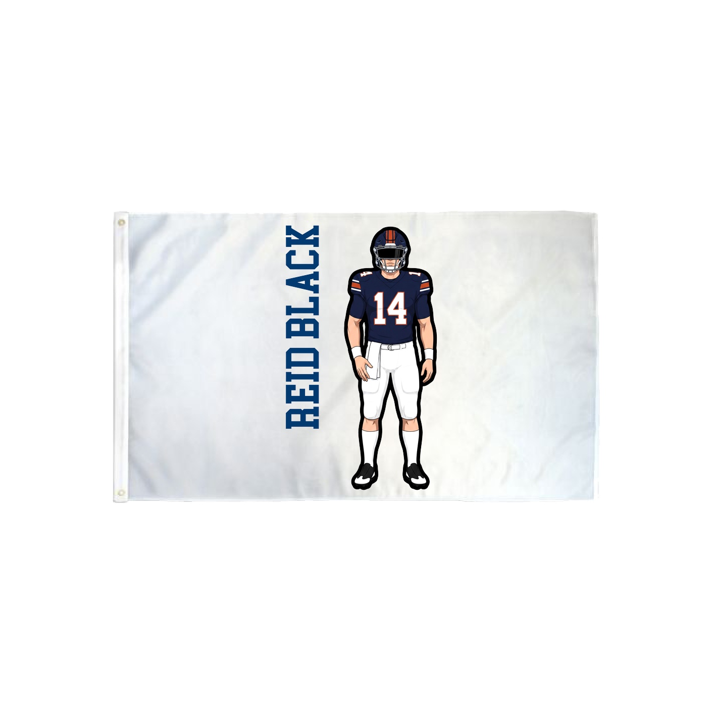 3x5 Flag — Name Vertical in Classic