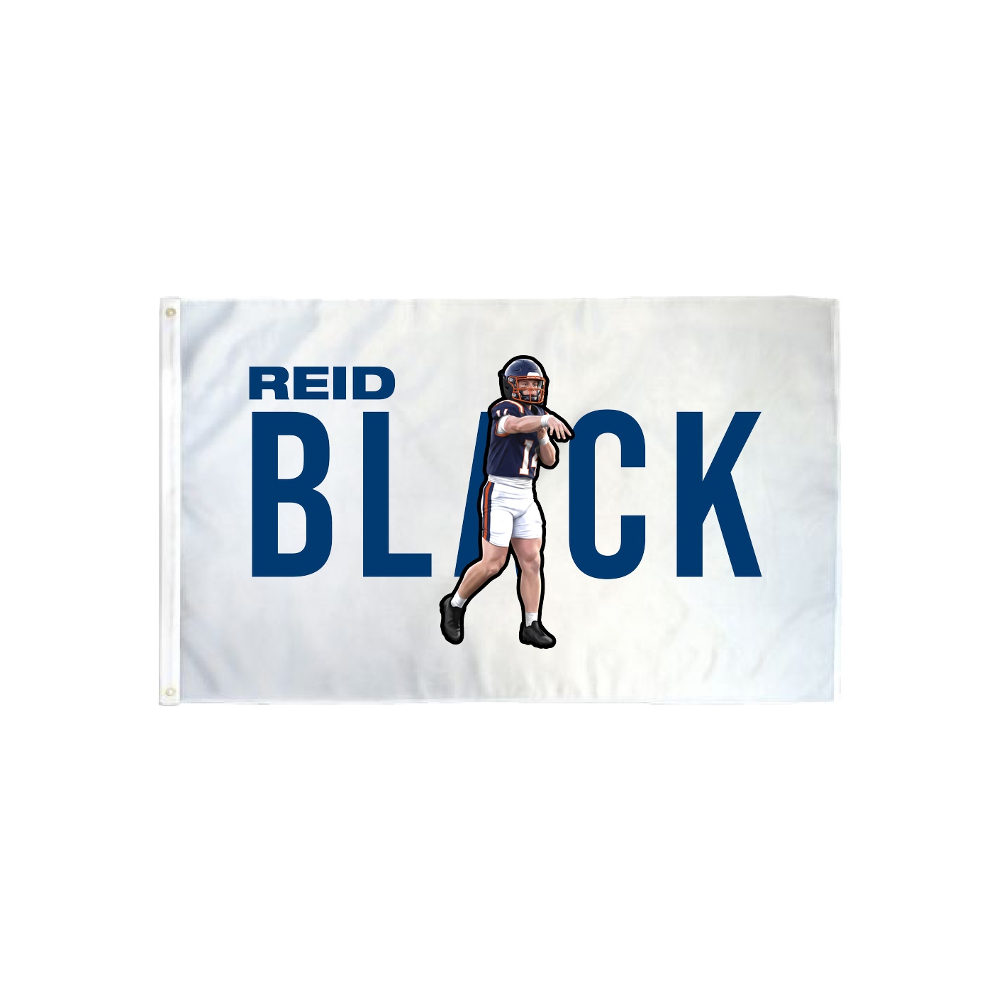 3x5 Flag — Player Name in Classic