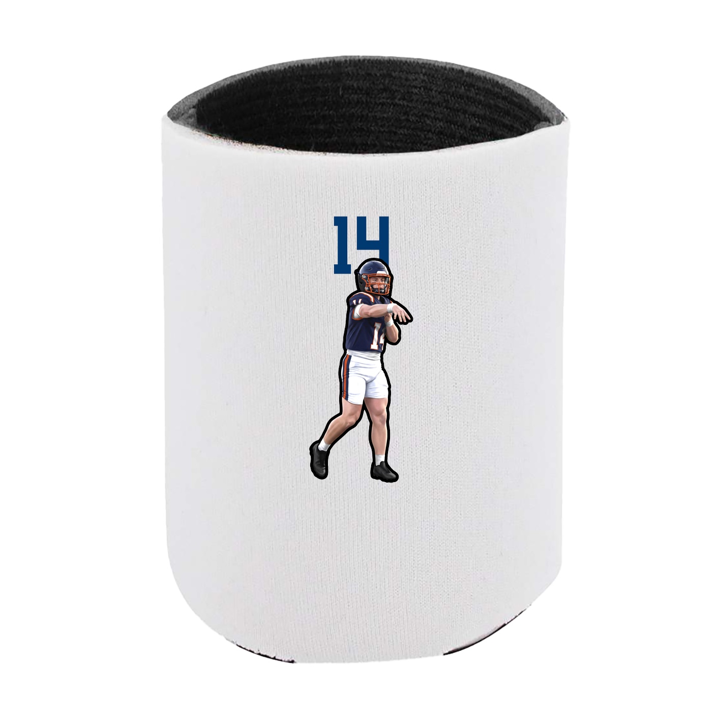 Can Holder — Number Top in White