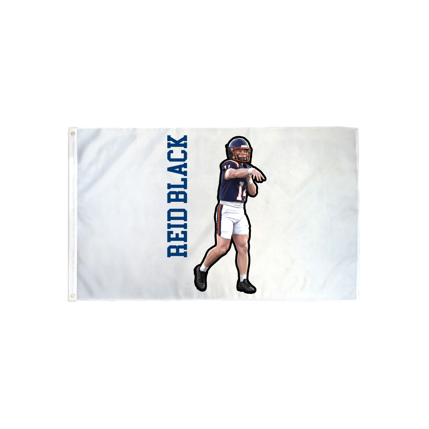 3x5 Flag — Name Vertical in Classic