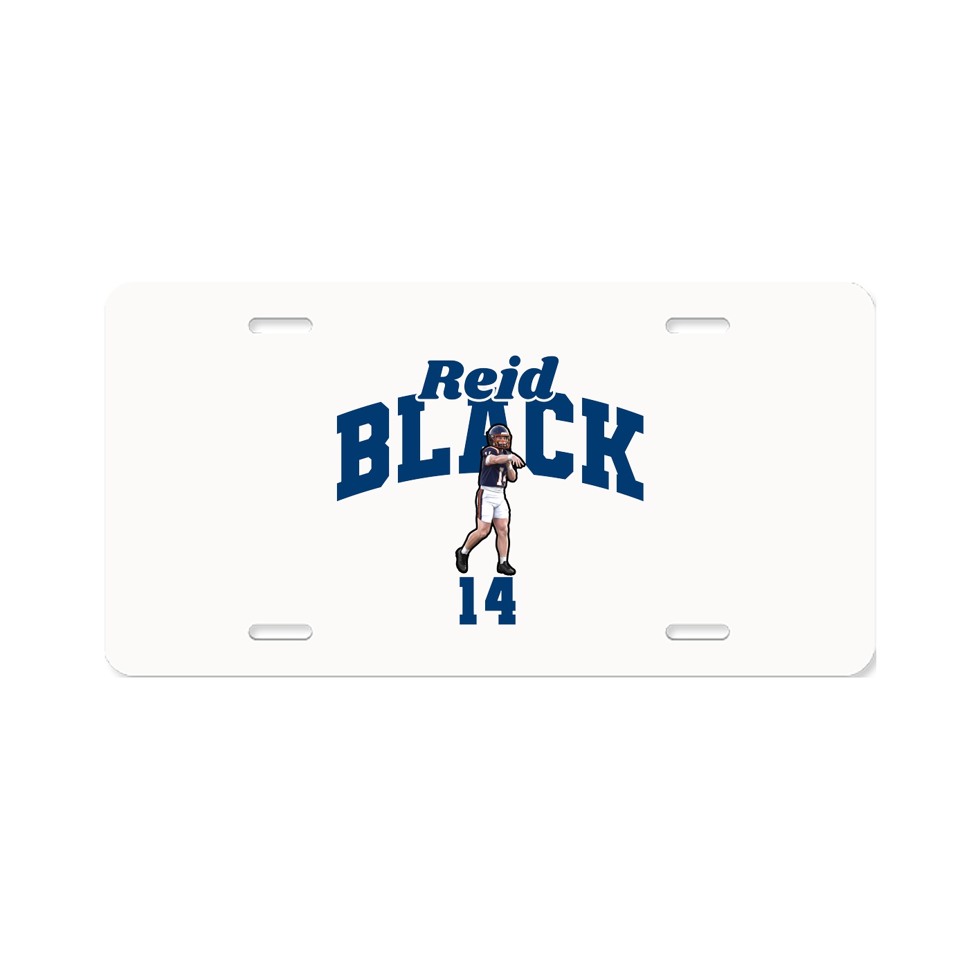 License Plate — Signature Arch in Classic