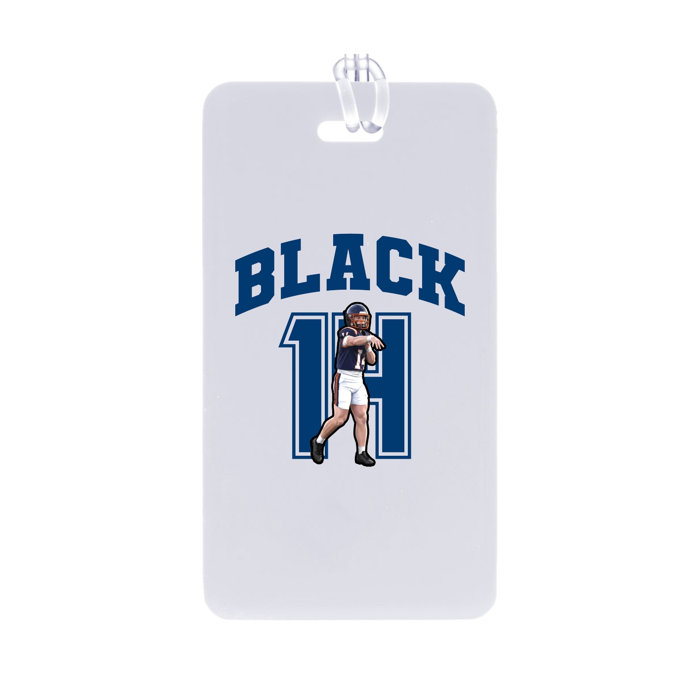 Bag Tag — Number in Classic