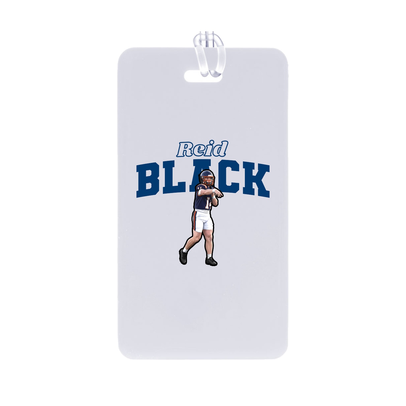 Bag Tag — Name Arch in Classic