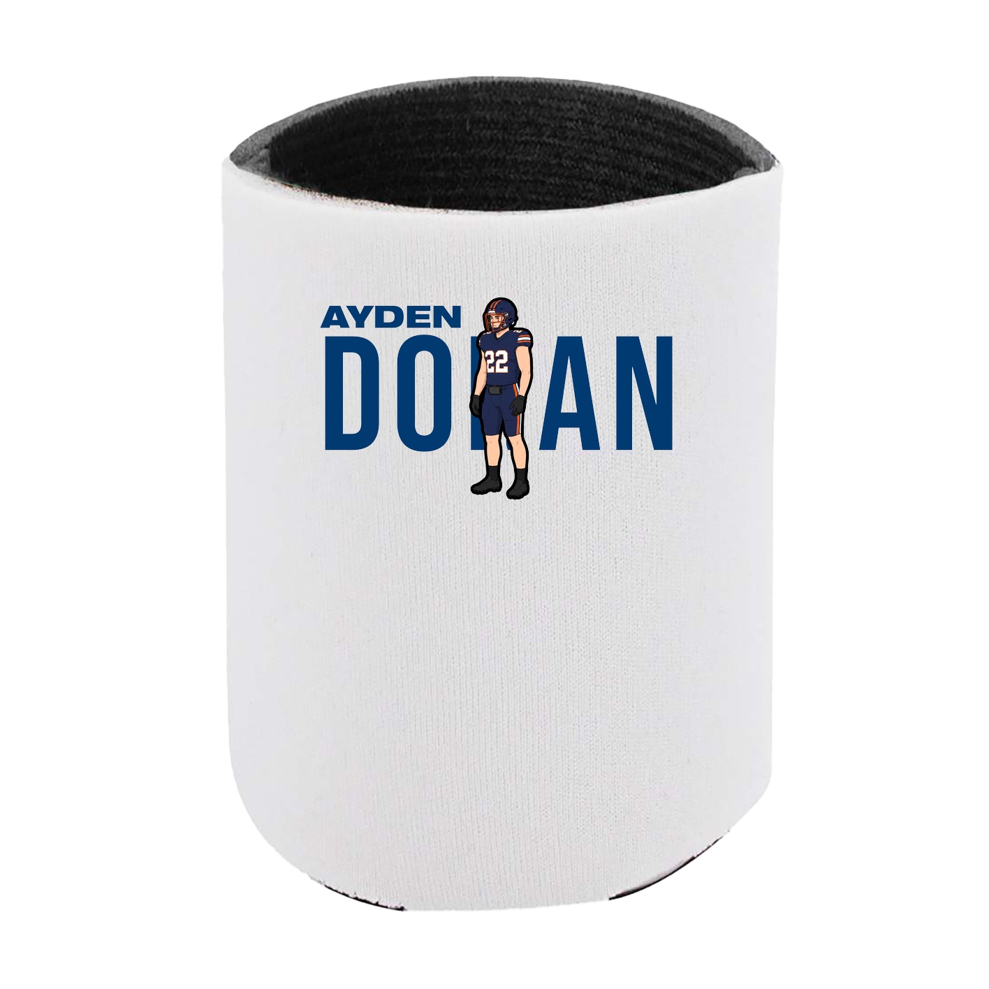 Can Holder — Player Name in White