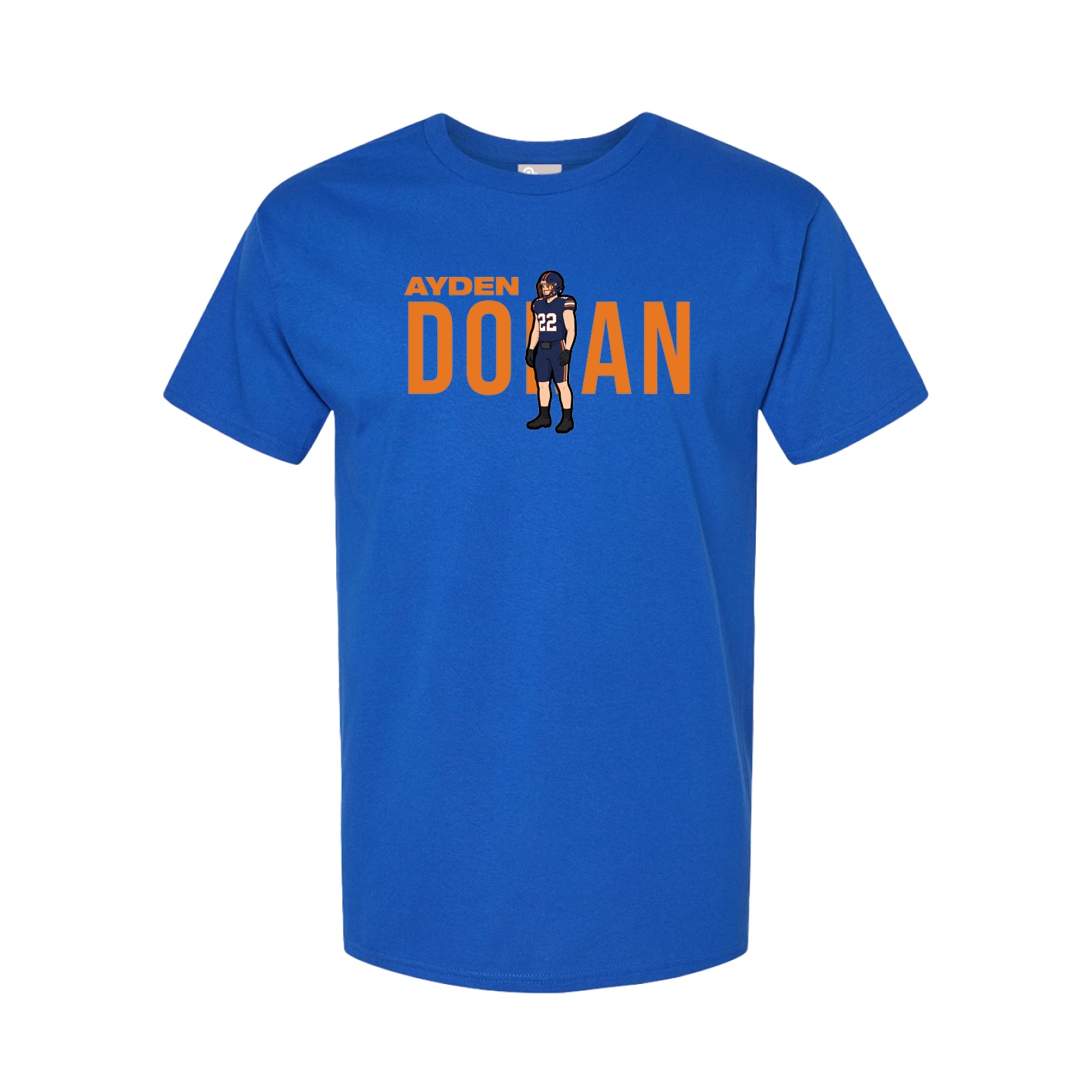 Tee — Player Name in Royal