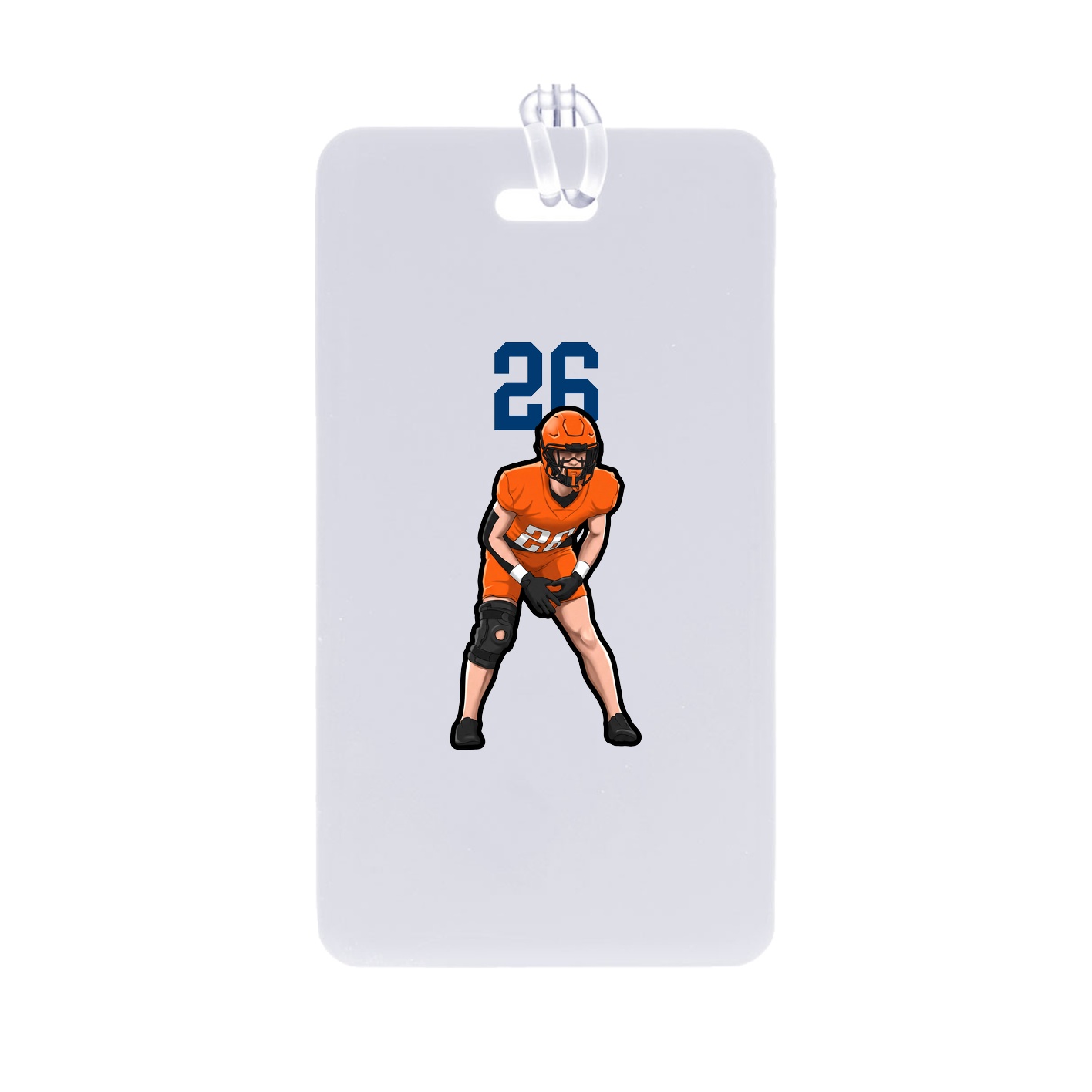 Bag Tag — Number Top in Classic