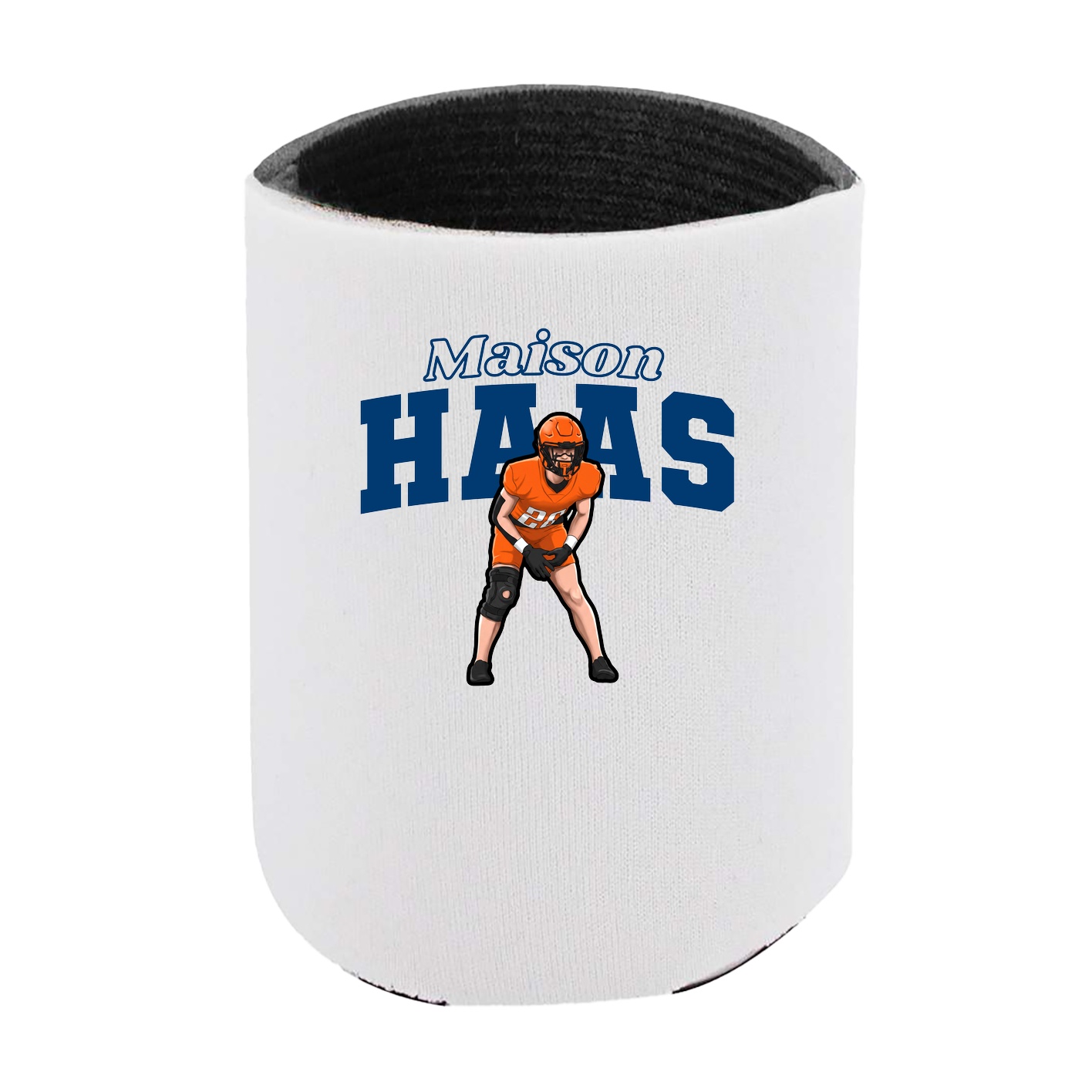 Can Holder — Name Arch in White