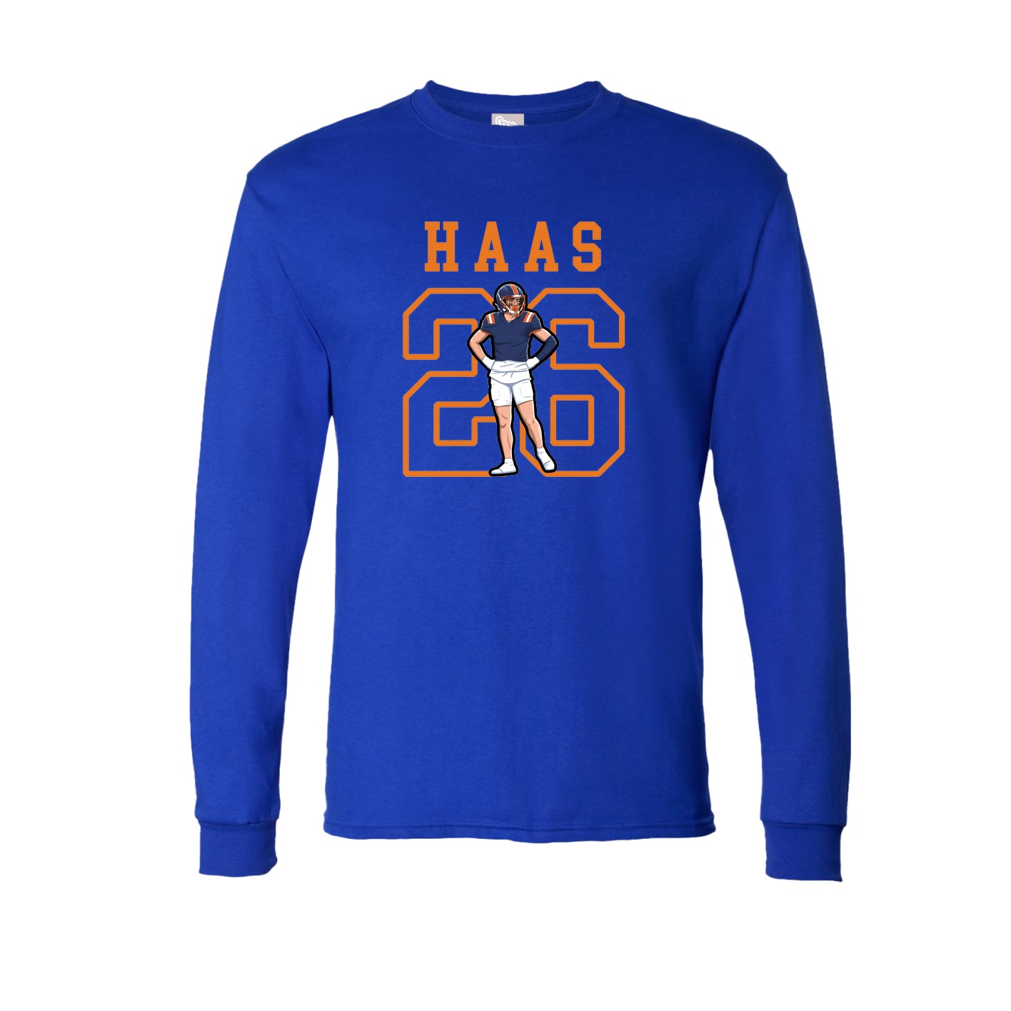 Long Sleeve Tee — Shirsey in Royal