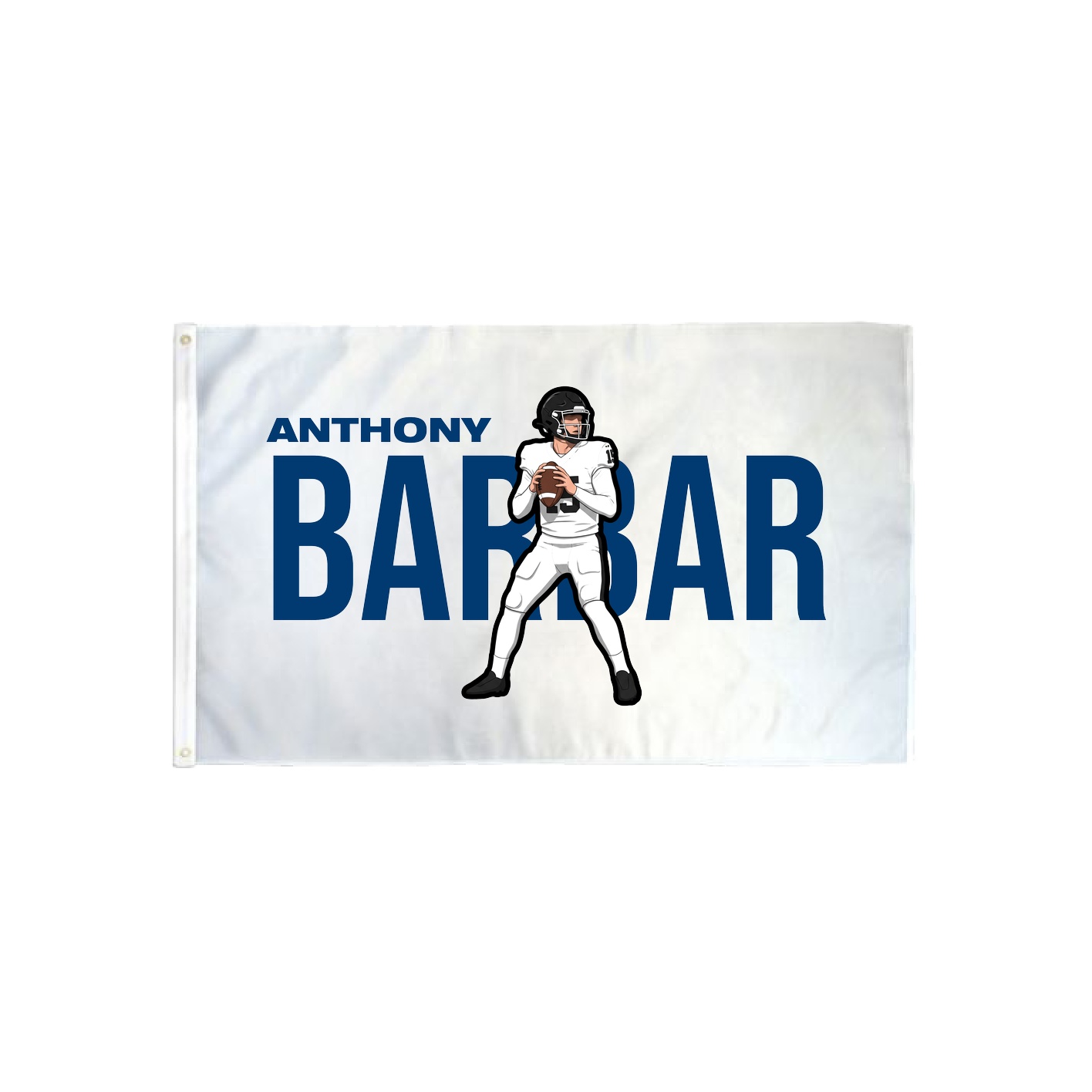 3x5 Flag — Player Name in Classic